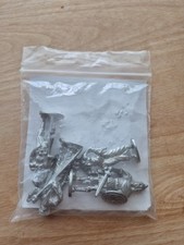 Set Of Four Pewter Medieval Themed Characters