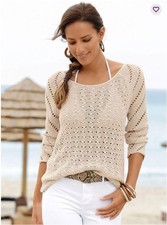 Open Knit Sweater