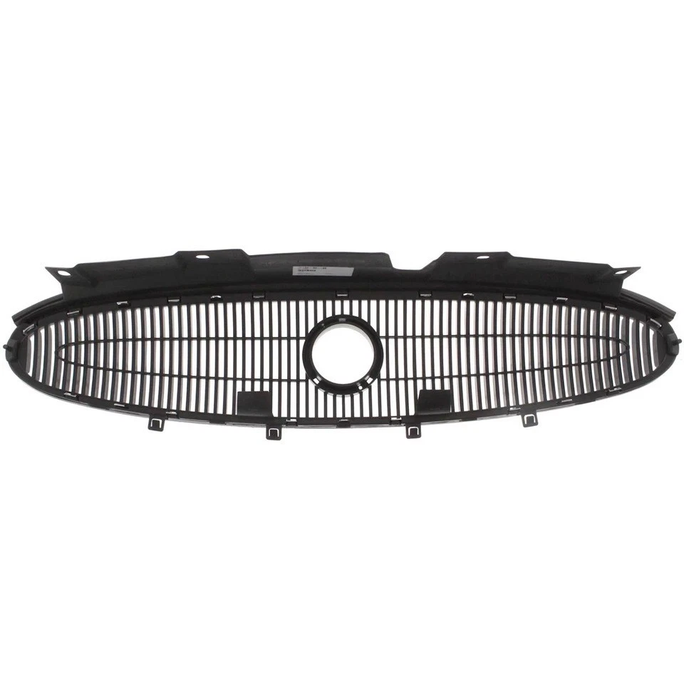 Chrome Shell w/ Gray Insert Plastic For 2005-2007 Buick LaCrosse Allure Grille Foto 3 de 4