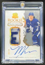 2023-24 The Cup Gold Foil #128 Matthew Knies Autograph RC Auto /24
