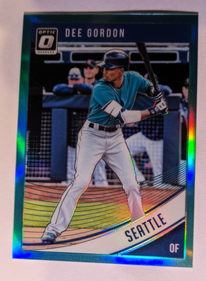 2018 DONRUSS OPTIC AQUA DEE GORDON 038/299