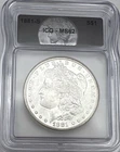 1881-S Morgan Silver Dollar San Francisco ICG MS62 $1 Uncirculated