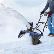 20inch Corded Electric Snow Thrower,120V/60HZ,15Amp Motor,30FT Throwing Distance