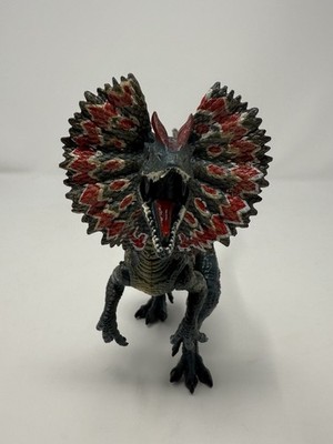 Dilophosaurus Dinosaur Action Figure Toy NKOK Roar Sound Working