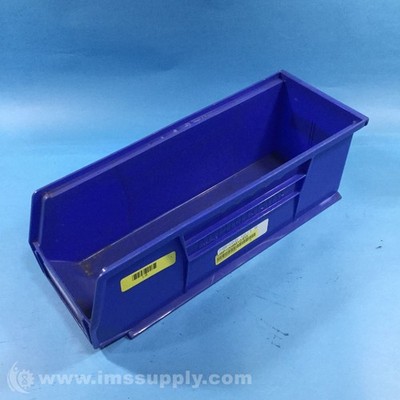 Akro Mils 30-234 Color Blue Stacking Storage Bin USIP