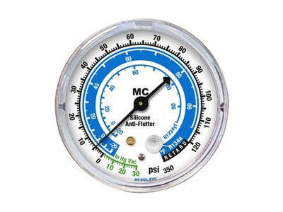 Mastercool 85350-AYF - Low Side Dual R134A/R1234YF 2 1/2' Gauge