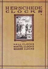 Herschede Clocks Book A Selection from 4 Catalogs - Softcover 1991  Nice!