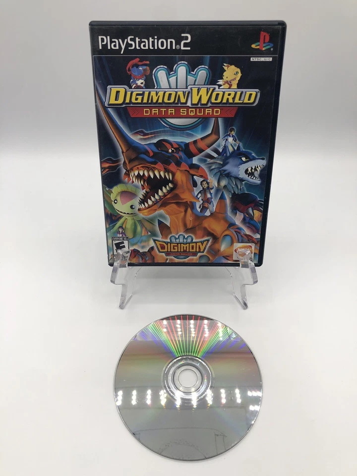 Digimon World: Data Squad (Sony PlayStation 2, 2007) PS2 CIB Complete w/ Manual - Image 4 of 4