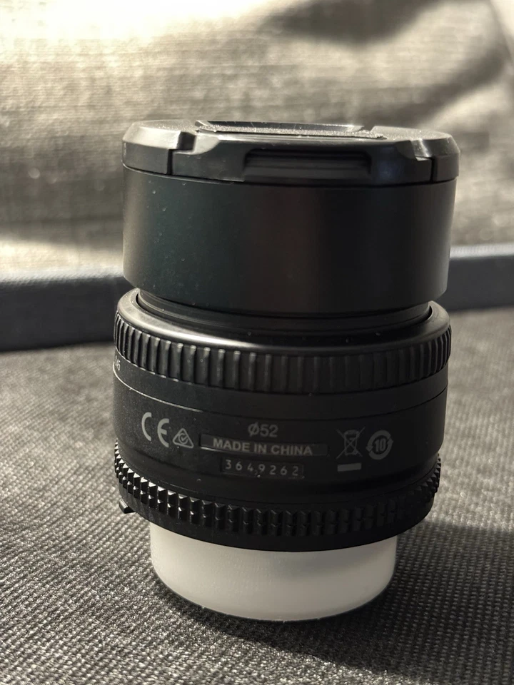 尼康 AF 尼克尔 50 毫米 f/1.8 Prime 镜头 状况完好 — 第 2/4 张图片