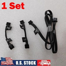 For NZXT Aer RGB InOut/Input Cable Connection Cable Case Fan Adapter Cable US