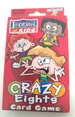 Play Monster Imperial Kids Crazy Eights Card Game 2016