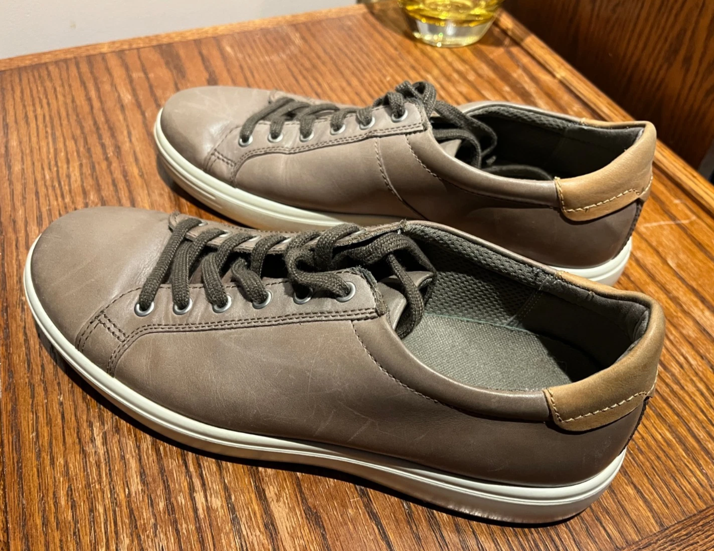 Ecco Mens Soft Classic Sneaker 44 US 10-10.5 - Dark Clay/Lion Nubuck- Light Wear
Opens in a new wind