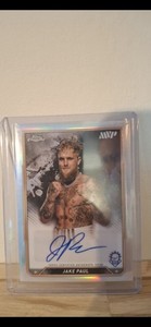 Jake Paul 2024 Topps Chrome Boxing Auto Silver Refractor Rookie RC #CBA-JPL