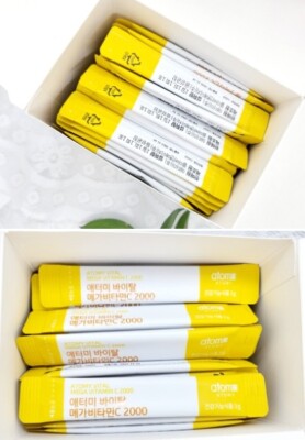 ATOMY Vital Mega Vitamin 2000 3g x 90 Sticks Vitamin C Powder Made in Korea  NEW | eBay