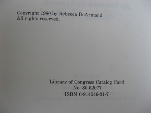 1980 Drew County Arkansas Genealogy Book by Rebecca DeArmond-Author Signed-DJ - Picture 9 of 14
