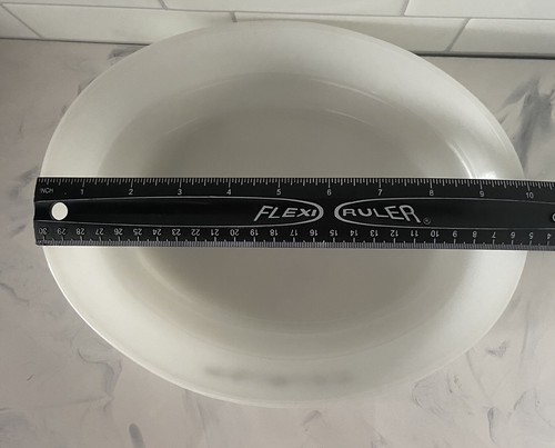 Vintage Termocrisa - ovale Auflaufform - Dynaware - braunes Daisey Design - Bild 8 von 12