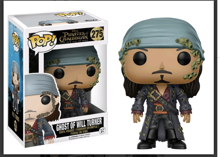 Sale Funko Pop Disney: Pirates Of The Caribbean Ghost Of Will Turner #275 Protector