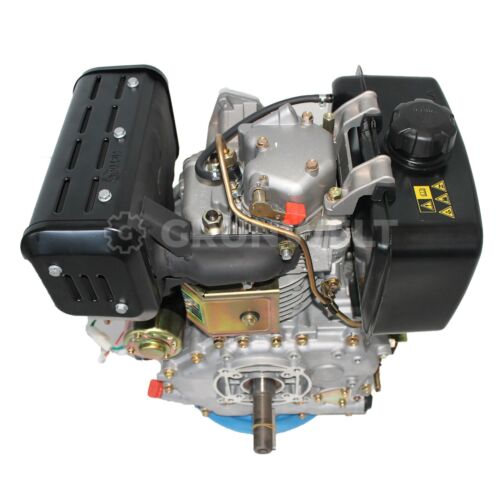 Dieselmotor GW192FE Standmotor Kartmotor Diesel Ölbadfilter 14PS 498cm³ E-Start - Bild 10 von 15