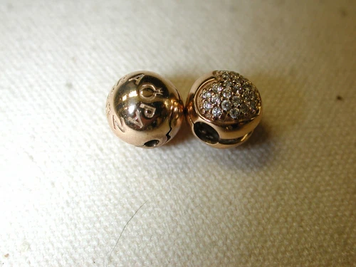 PANDORA Echtschmuck-Charm(s) aus Gelbgold