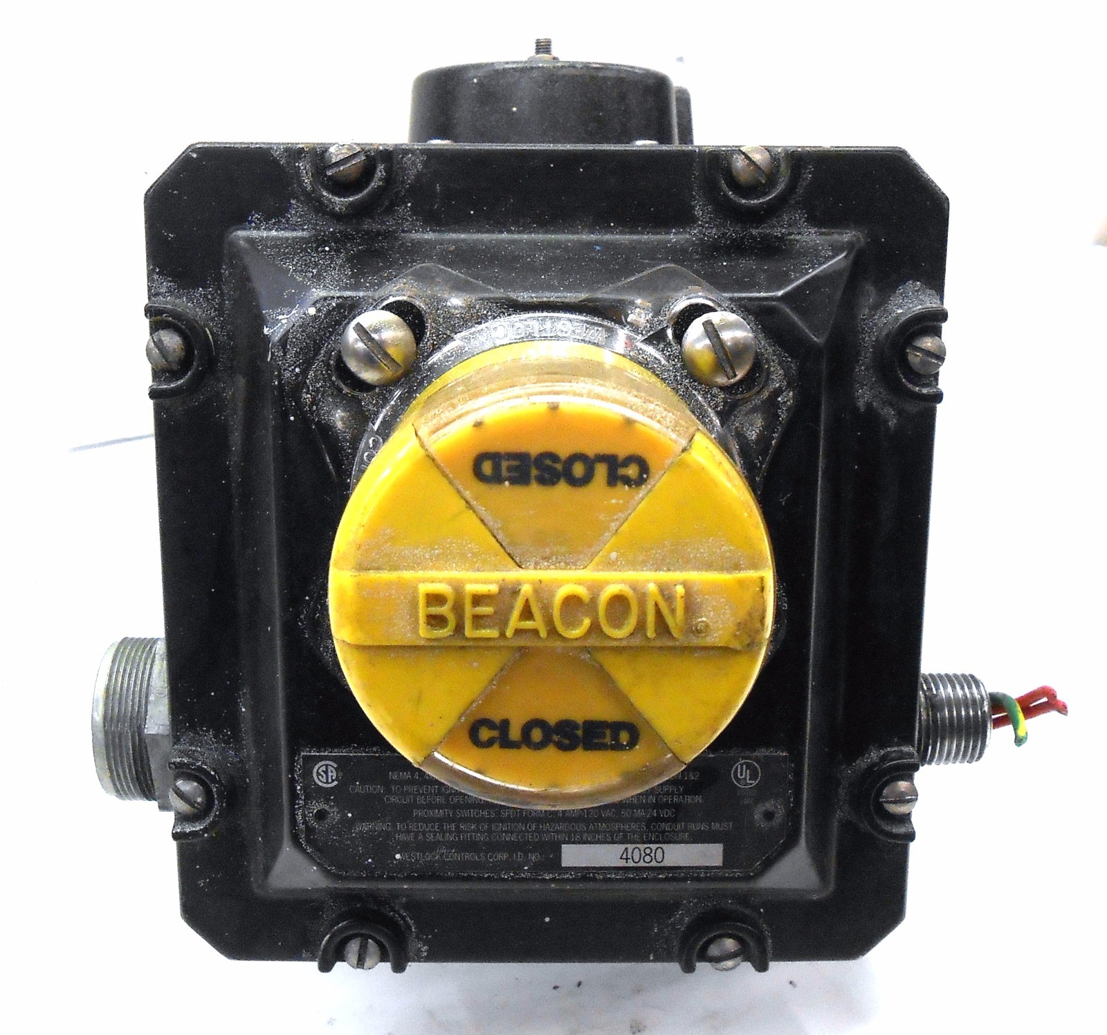 BETTIS ACTUATOR VALVE RPB450SR4CW, WESTLOCK CONTROLS VALVE POSITION