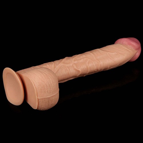 Lovetoy 12'' Legendary King Size Realistic Dildo Large XXXL Flesh Sex Toy - Picture 6 of 6