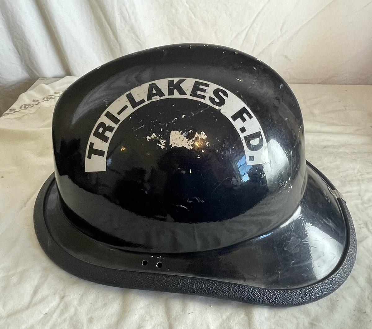 Cairns 662C Metro II Fireman's Helmet Black Vintage | eBay