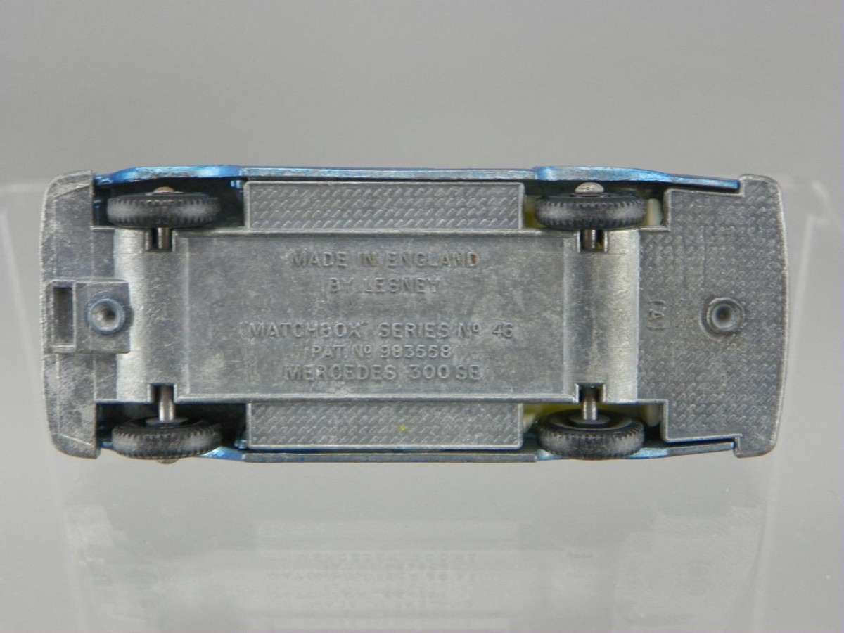Vintage 1969 Matchbox Lesney No.46 Diecast 1/64 Scale Blue