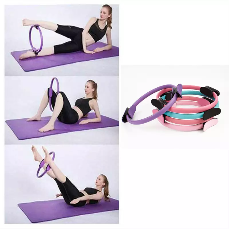 Yoga Pilates Ring Slimming Body Building Training Fitness Body Circle Tool