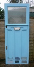 antique 1930s Front door 32"