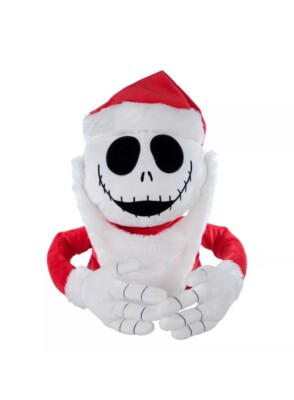 Christmas Jack Skellington Holiday Plush Tree Hugger, Red 11.5'' High