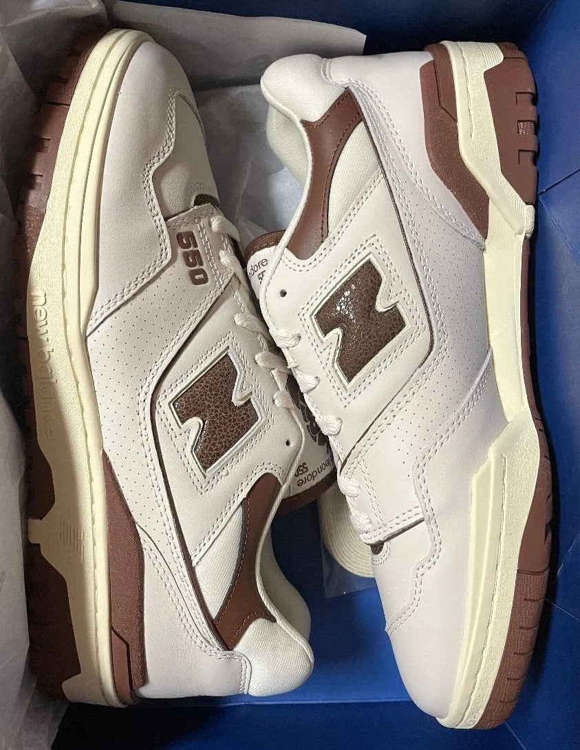 ✅🔥Aime Leon Dore ALD New Balance NB 550 Brown - **IN HAND** - Men's Size 11.5
