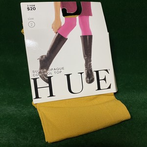 yellow opaque tights