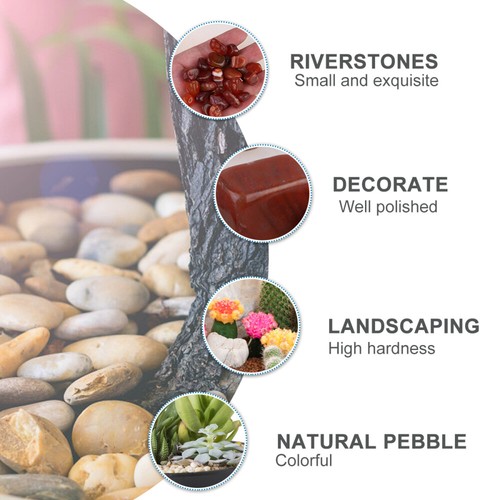 Fish Tank Stone Ornament Decorative Rocks Small Stones Plants - Picture 8 of 12