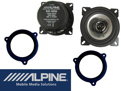 ALPINE Lautsprecher System Set Tür vorn hinten passend für BMW X5 E70 2006-2013