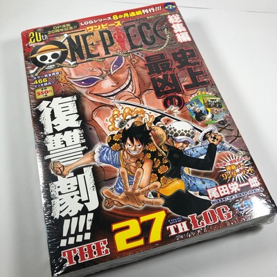 One Piece Omnibus Issue The 27th Log Law Revenge 466 Pages In Japanese Ebay
