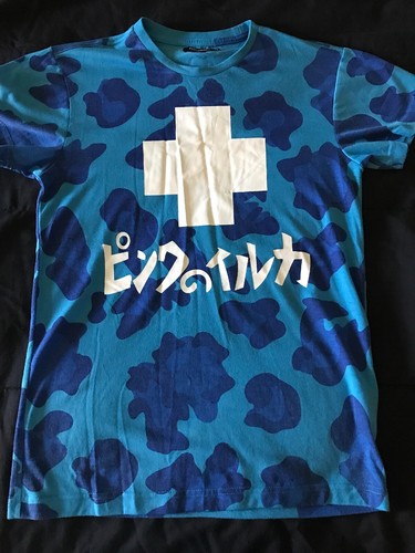 Pink Dolphin Blue Camo Promo T Shirt | eBay