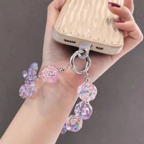 Anti-lost Phone Charm Rope Hanging Cord Mobile Chain Lanyard Bag - Photo 5 sur 22