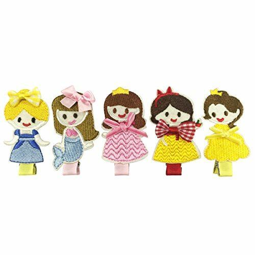 Wrapables Pretty Princess Alligator Hair Clips (Set of 5) - Picture 1 of 4