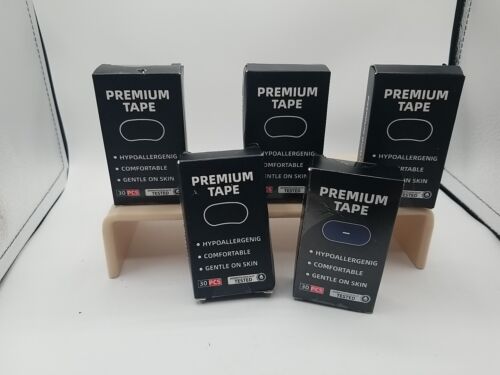 Lot Of 5 Premium Mouth Tape For Snoring Anti Snoring Gentle Hypoallergenic NEW