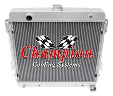 2 Row Supply Champion Radiator for 1972 Fargo W100 Pickup V8 Engine #EC511