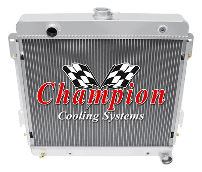 2 Row Supply Champion Radiator for 1972 Fargo W200 Pickup V8 Engine #EC511