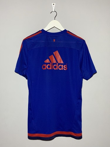 Manchester United Adidas Y2k Streetwear Training Football Shirt Soccer Jersey - Picture 8 of 11