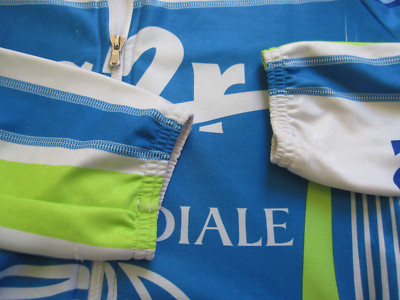 Maillot cycliste Ag2R Porté Sylvain CALZATI Manche Longue Jersey