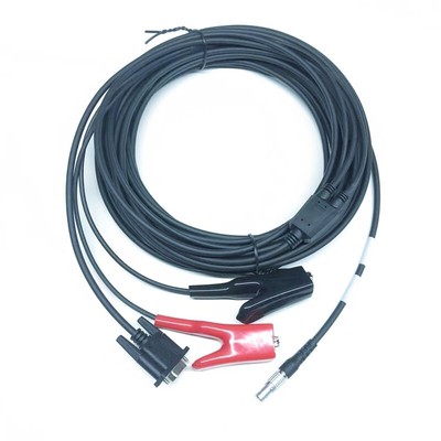 15meter Hi-target UC-1B cable GPS RTK receivers serial RS232 data power cable