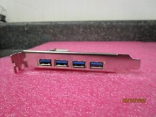 NEW Exsys Quad-Port USB 3.0 PCI Express Adapter P/N: EX-11094