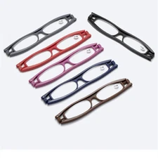 6 Pack Reading Glasse 360° rotating Presbyopia Glasses Folding Reader +1.0~+4.0
