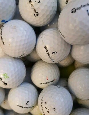 100 Taylormade Golfbälle 2 Stück gemischtes Modell - Klasse B/C - ideal zum Üben