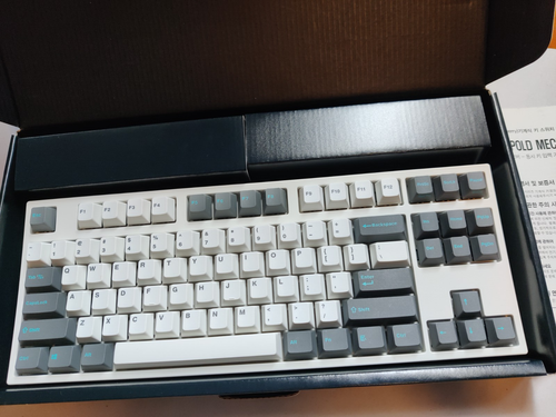 Leopold FC750R PD white/grey 87keys High-end Mechanical Keyboard - Picture 7 of 11
