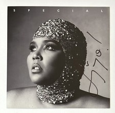 Lizzo SIGNED AUTOGRAPHED Special CD Cover Art Card Purchased From Official UK #7
