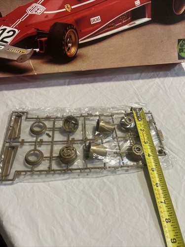 PROTAR #158 FERRARI 312 T 1/12 SCALE MODEL INDIVIDUAL PARTS PROVINI 1975 F1 #8 - Picture 9 of 12